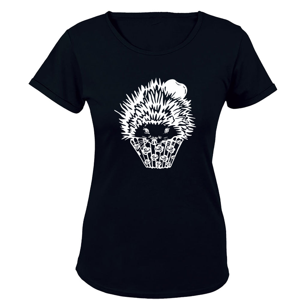 Cupcake Hedgehog - Ladies - T-Shirt - BuyAbility South Africa