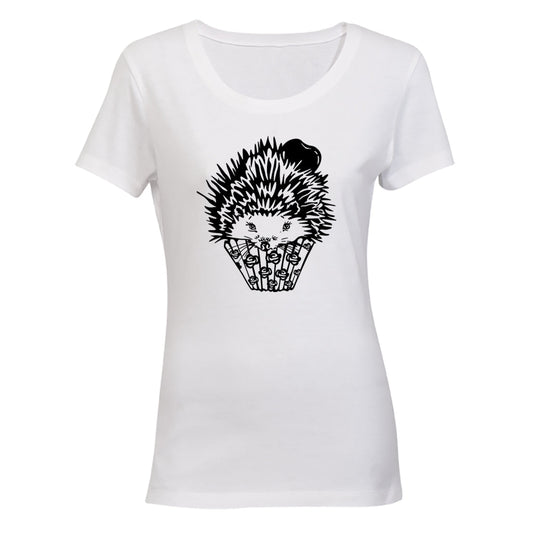 Cupcake Hedgehog - Ladies - T-Shirt - BuyAbility South Africa