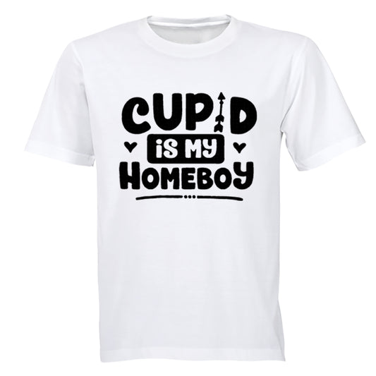 Cupid is my Homeboy - Valentine - Kids T-Shirt - BuyAbility South Africa
