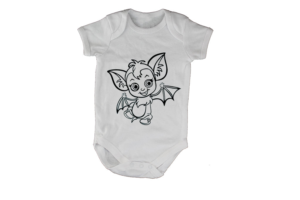 Cute Bat - Halloween - Baby Grow - BuyAbility South Africa