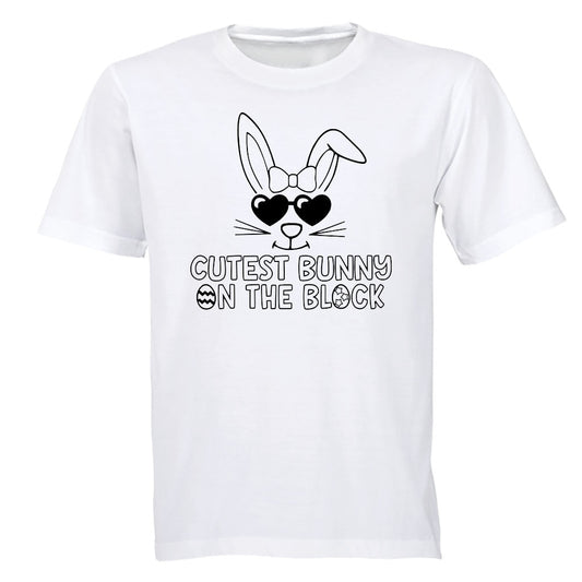 Cutest Bunny on the Block - Easter - Kids T-Shirt - BuyAbility South Africa