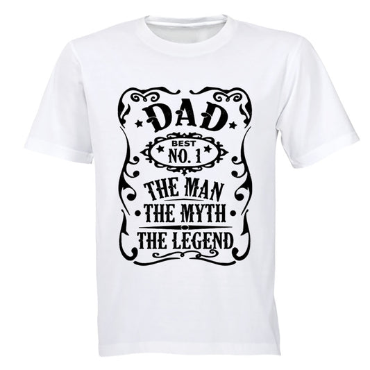 DAD - Best NO.1 - Adults - T-Shirt - BuyAbility South Africa