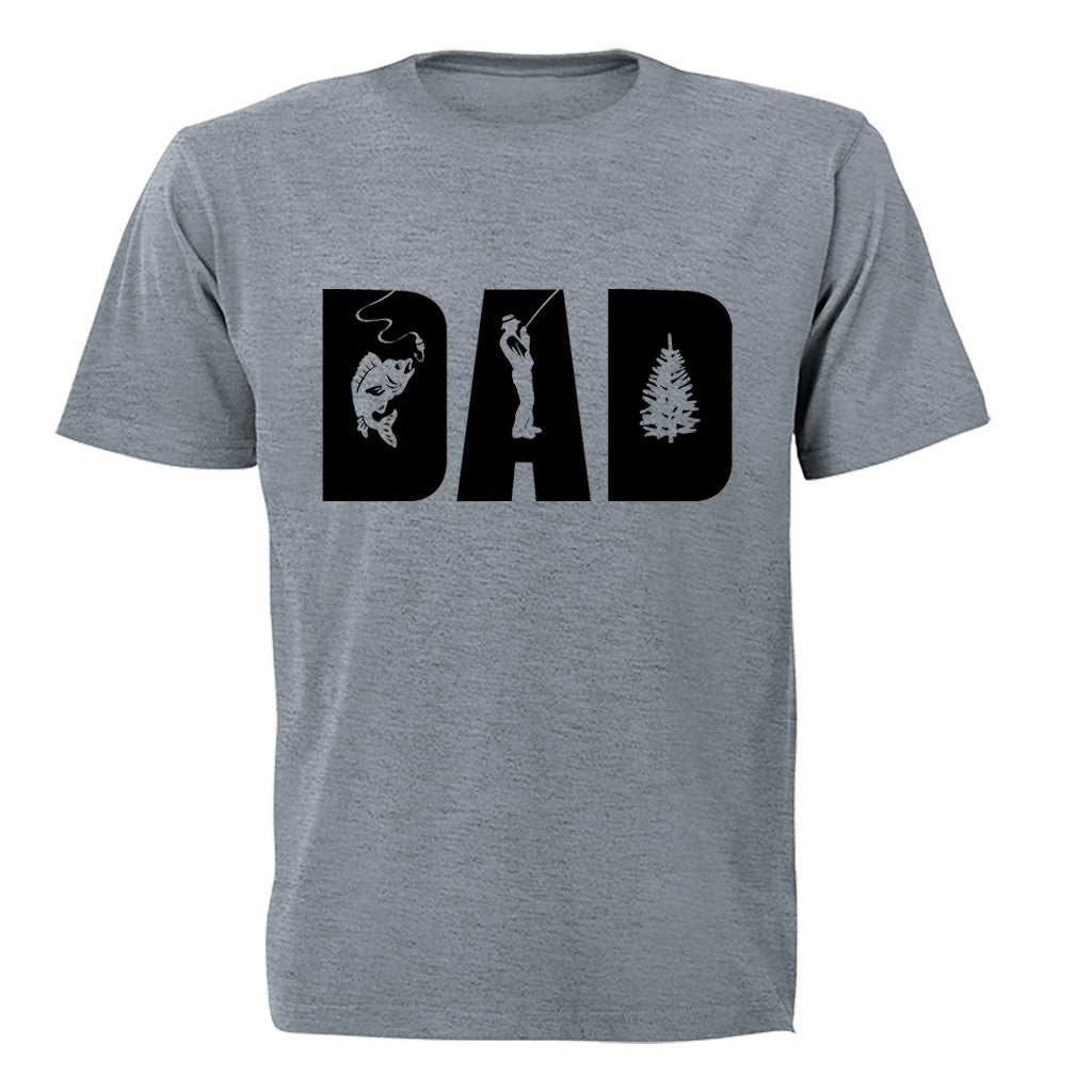 Dad - Fishing - Adults - T-Shirt - BuyAbility South Africa