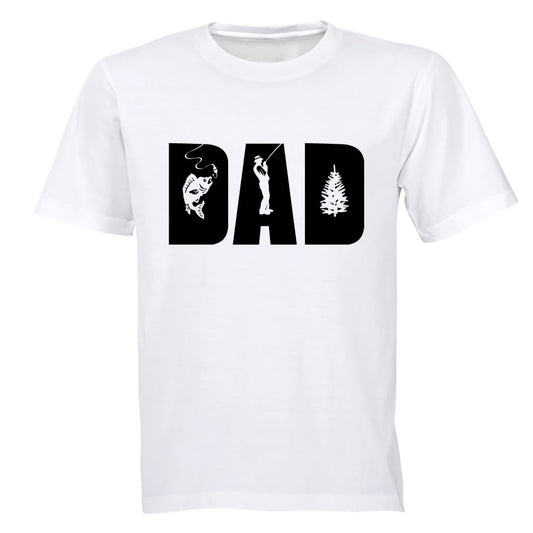 Dad - Fishing - Adults - T-Shirt - BuyAbility South Africa