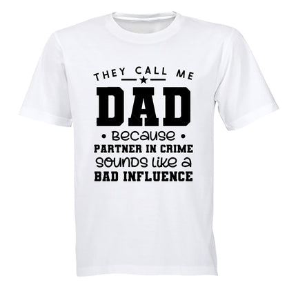DAD - Partner in Crime - Adults - T-Shirt - BuyAbility South Africa