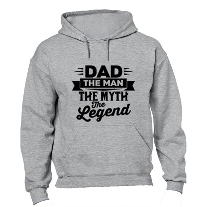 Dad - The Man, The Myth, The Legend - Hoodie - BuyAbility South Africa