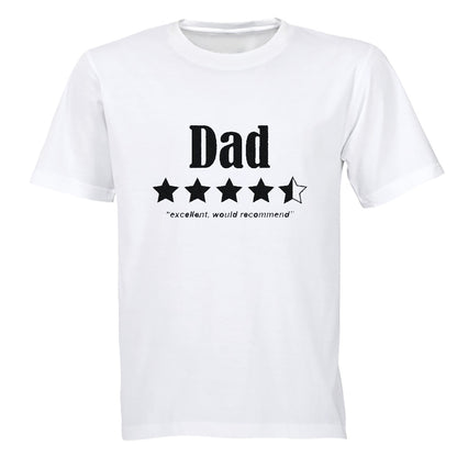 DAD - Would Recommend - Adults - T-Shirt - BuyAbility South Africa