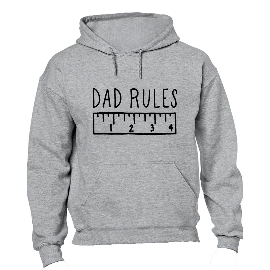 Dad Rules - Hoodie - BuyAbility South Africa