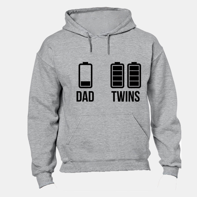 Dad vs. Twins - Hoodie - BuyAbility South Africa