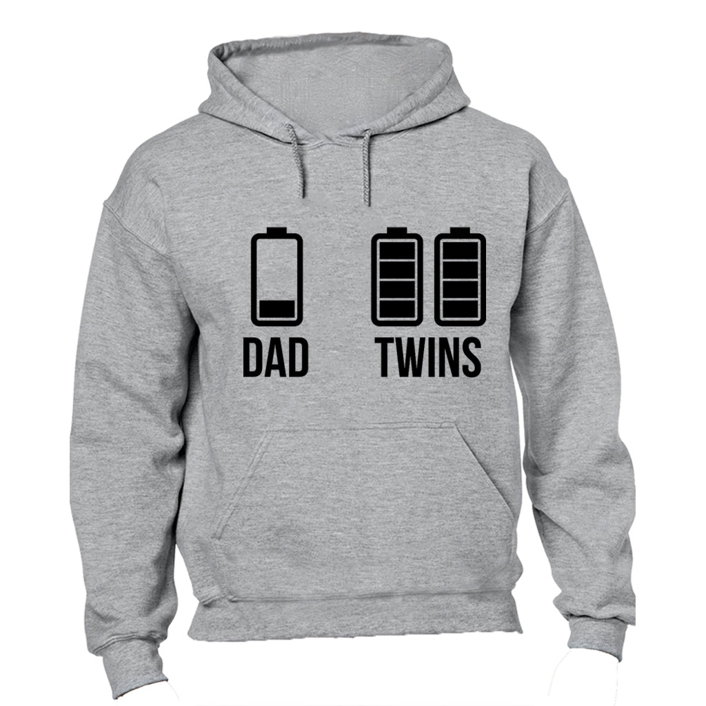 Dad vs. Twins - Hoodie - BuyAbility South Africa