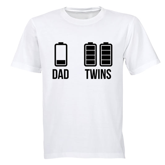 Dad vs. Twins - Adults - T-Shirt - BuyAbility South Africa