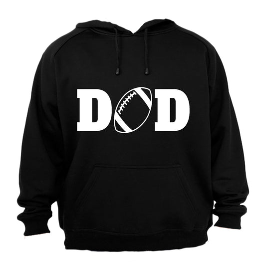DAD - Rugby Ball - Hoodie - BuyAbility South Africa