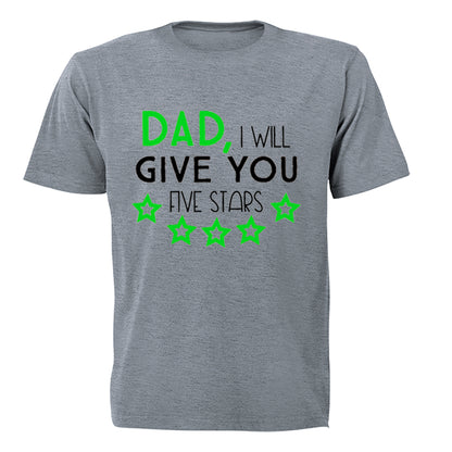 Dad - Five Stars - Kids T-Shirt - BuyAbility South Africa