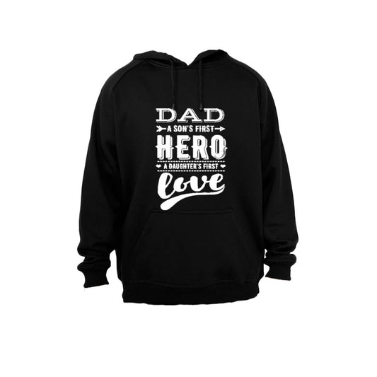 Dad - Son s First Hero - Hoodie - BuyAbility South Africa