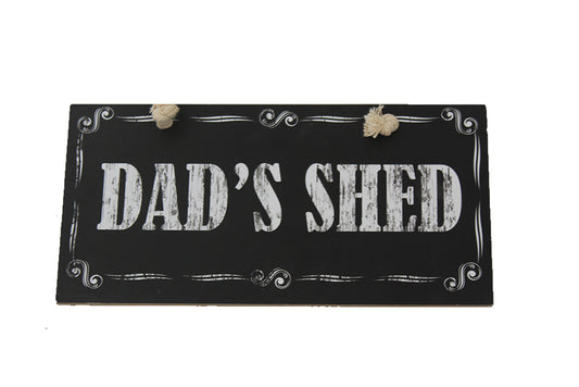 Dad's Shed - Black Sign - BuyAbility South Africa