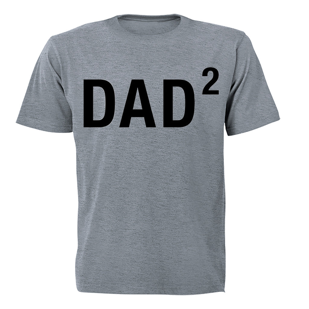 DAD to the Power of 2 - Adults - T-Shirt - BuyAbility South Africa