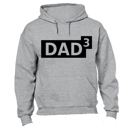 DAD to the Power of 3 - Hoodie - BuyAbility South Africa