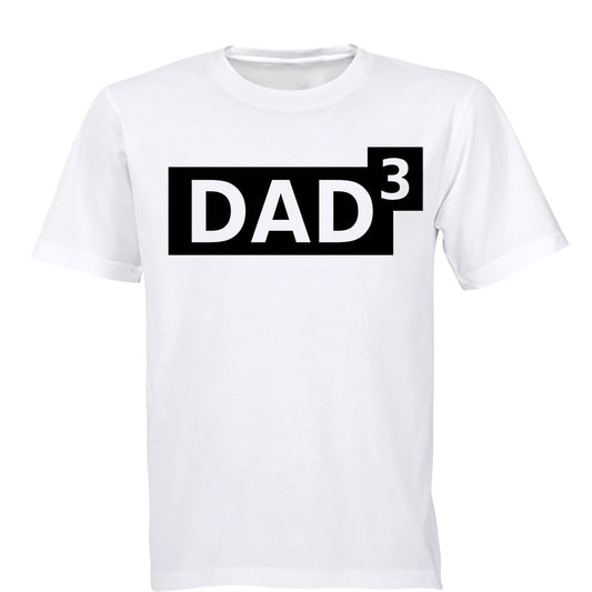 DAD to the Power of 3 - Adults - T-Shirt - BuyAbility South Africa
