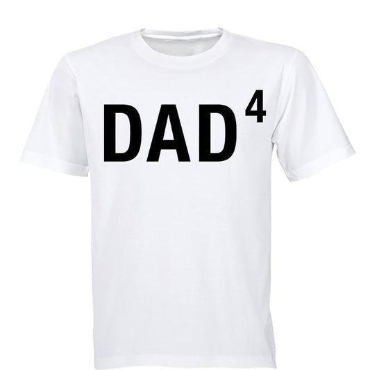 DAD to the Power of 4 - Adults - T-Shirt - BuyAbility South Africa