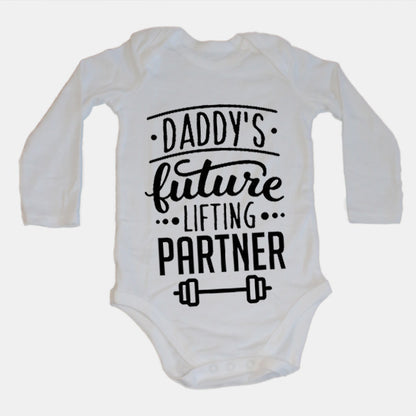 Daddy's Future Lifting Partner - Baby Grow