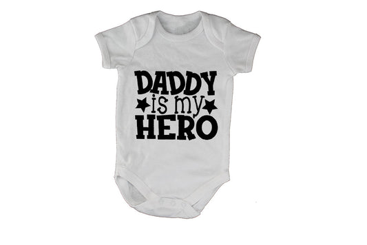 Daddy is my Hero - Stars - Baby Grow - BuyAbility South Africa