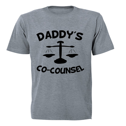 Daddy's Co-Counsel - Kids T-Shirt - BuyAbility South Africa