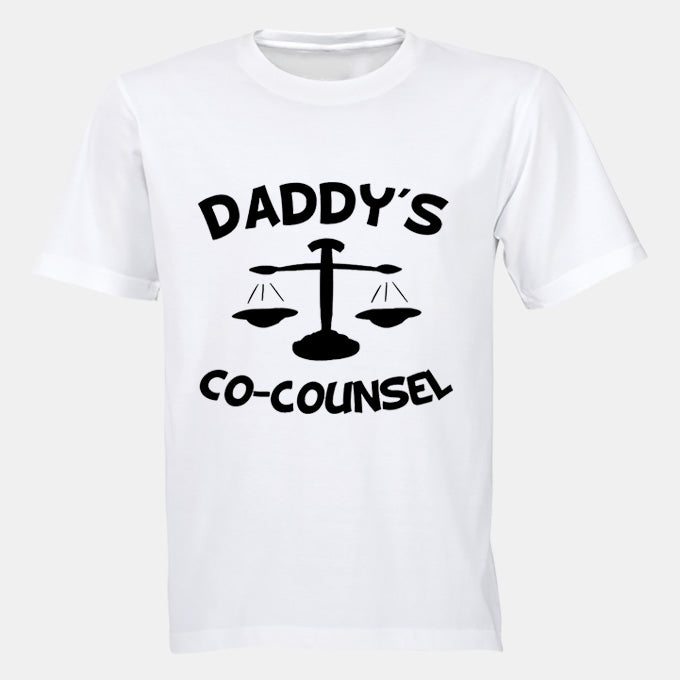 Daddy's Co-Counsel - Kids T-Shirt - BuyAbility South Africa