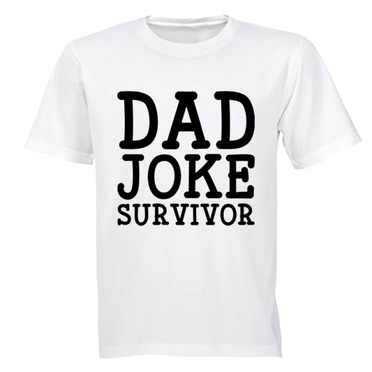 Dad Joke Survivor - Adults - T-Shirt - BuyAbility South Africa