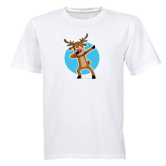 Dancing Christmas Reindeer - Kids T-Shirt - BuyAbility South Africa