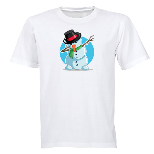 Dancing Christmas Snowman - Kids T-Shirt - BuyAbility South Africa