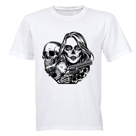 Deadly Girl - Halloween - Adults - T-Shirt - BuyAbility South Africa