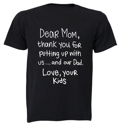 Dear Mom - Kids T-Shirt - BuyAbility South Africa