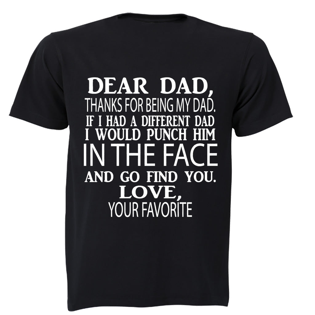 Dear Dad - Kids T-Shirt - BuyAbility South Africa