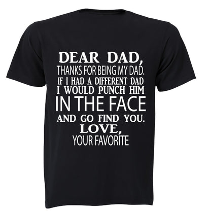 Dear Dad - Adults - T-Shirt - BuyAbility South Africa