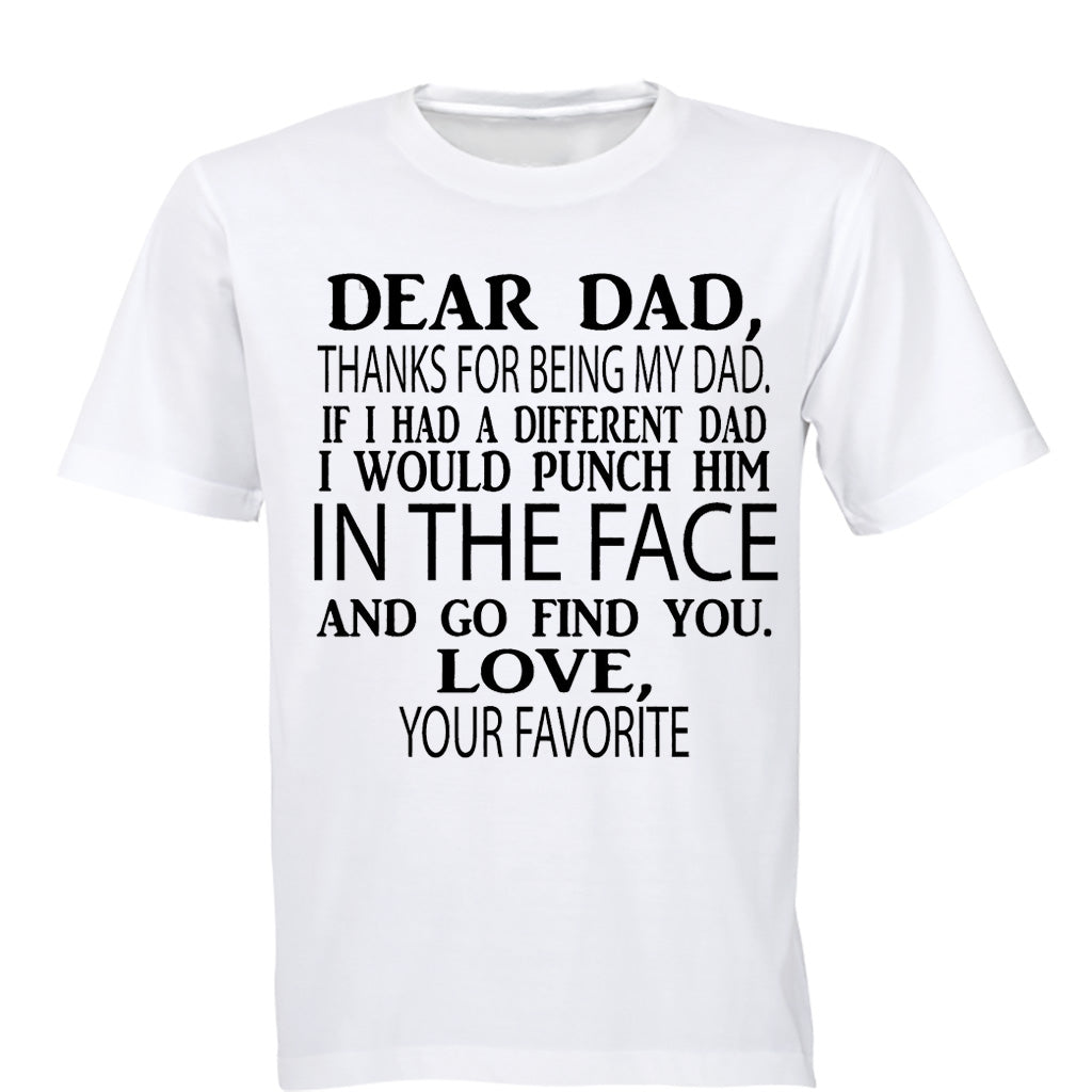 Dear Dad - Adults - T-Shirt - BuyAbility South Africa