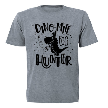DINO-Mite Egg Hunter - Easter - Kids T-Shirt - BuyAbility South Africa