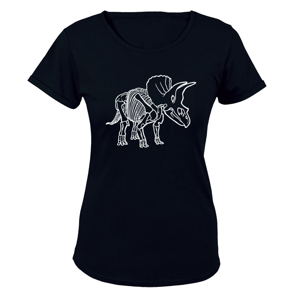 Dinosaur Skeleton - Ladies - T-Shirt - BuyAbility South Africa