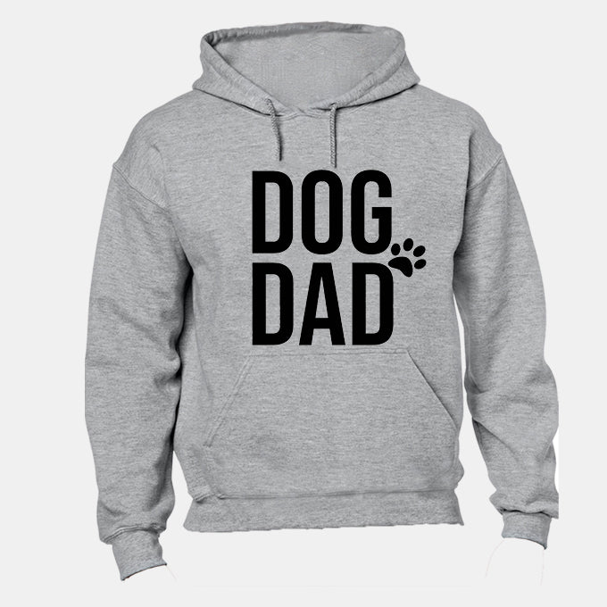 Dog Dad - Side Paw - Hoodie