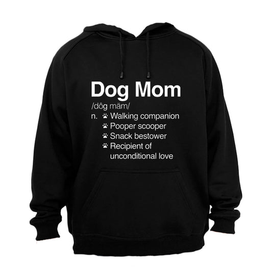 Dog Mom Definition - Hoodie - BuyAbility South Africa