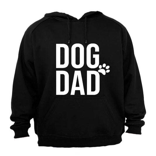 Dog Dad - Side Paw - Hoodie - BuyAbility South Africa