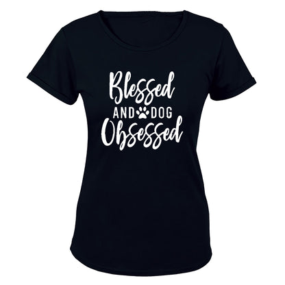 Blessed & Dog Obsessed - Ladies - T-Shirt - BuyAbility South Africa