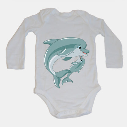 Dolphins - Baby Grow