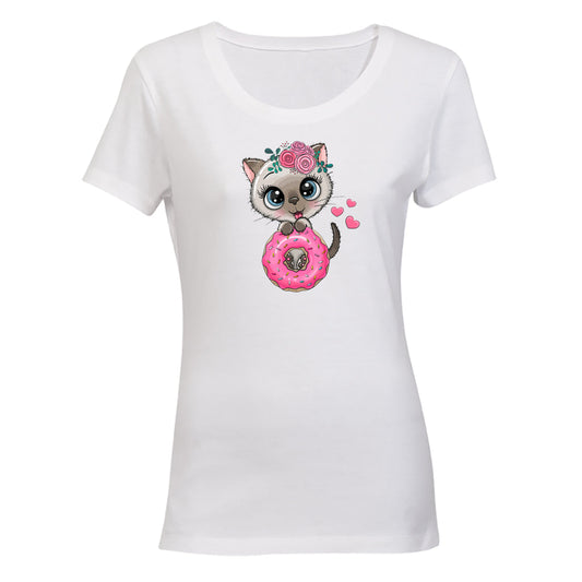 Donut Kitten - Ladies - T-Shirt - BuyAbility South Africa