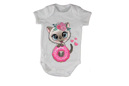Donut Kitten - Baby Grow - BuyAbility South Africa
