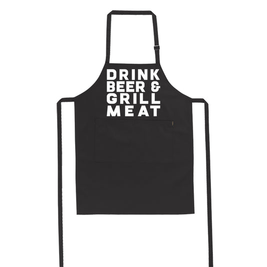 Drink Beer & Grill Meat - Apron - BuyAbility South Africa