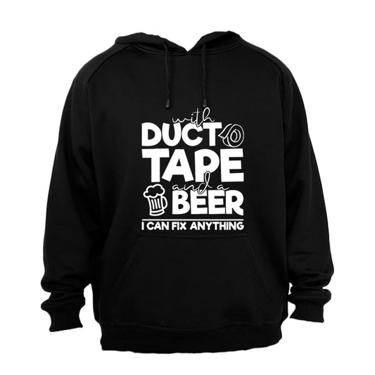 Duct Tape and Beer - Hoodie - BuyAbility South Africa