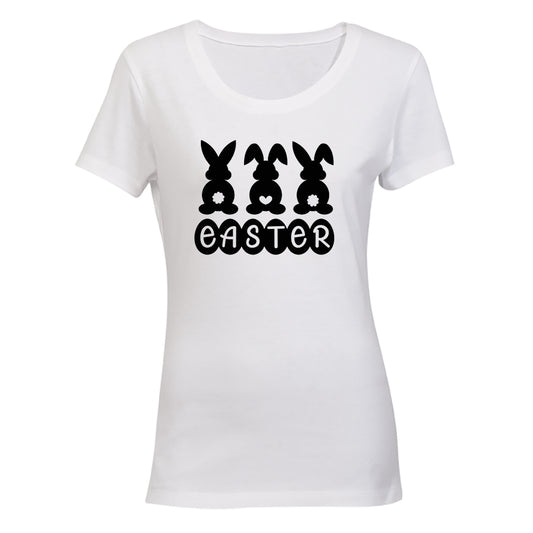 Easter - Egg Shape - Ladies - T-Shirt - BuyAbility South Africa