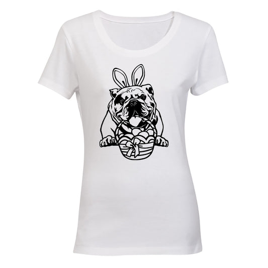 Easter Bulldog - Ladies - T-Shirt - BuyAbility South Africa