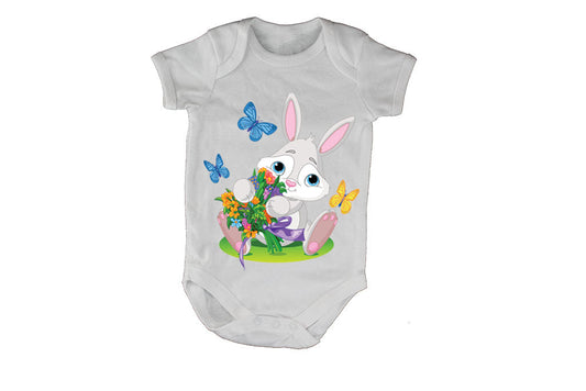 Easter Bunny Flowers - Baby Grow - BuyAbility South Africa