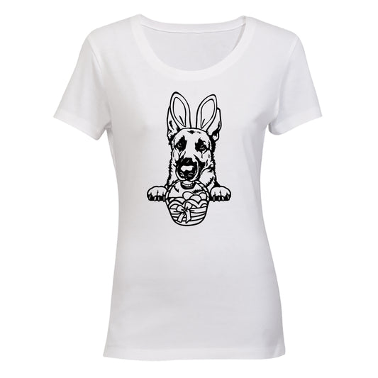 Easter German Shepherd - Ladies - T-Shirt - BuyAbility South Africa